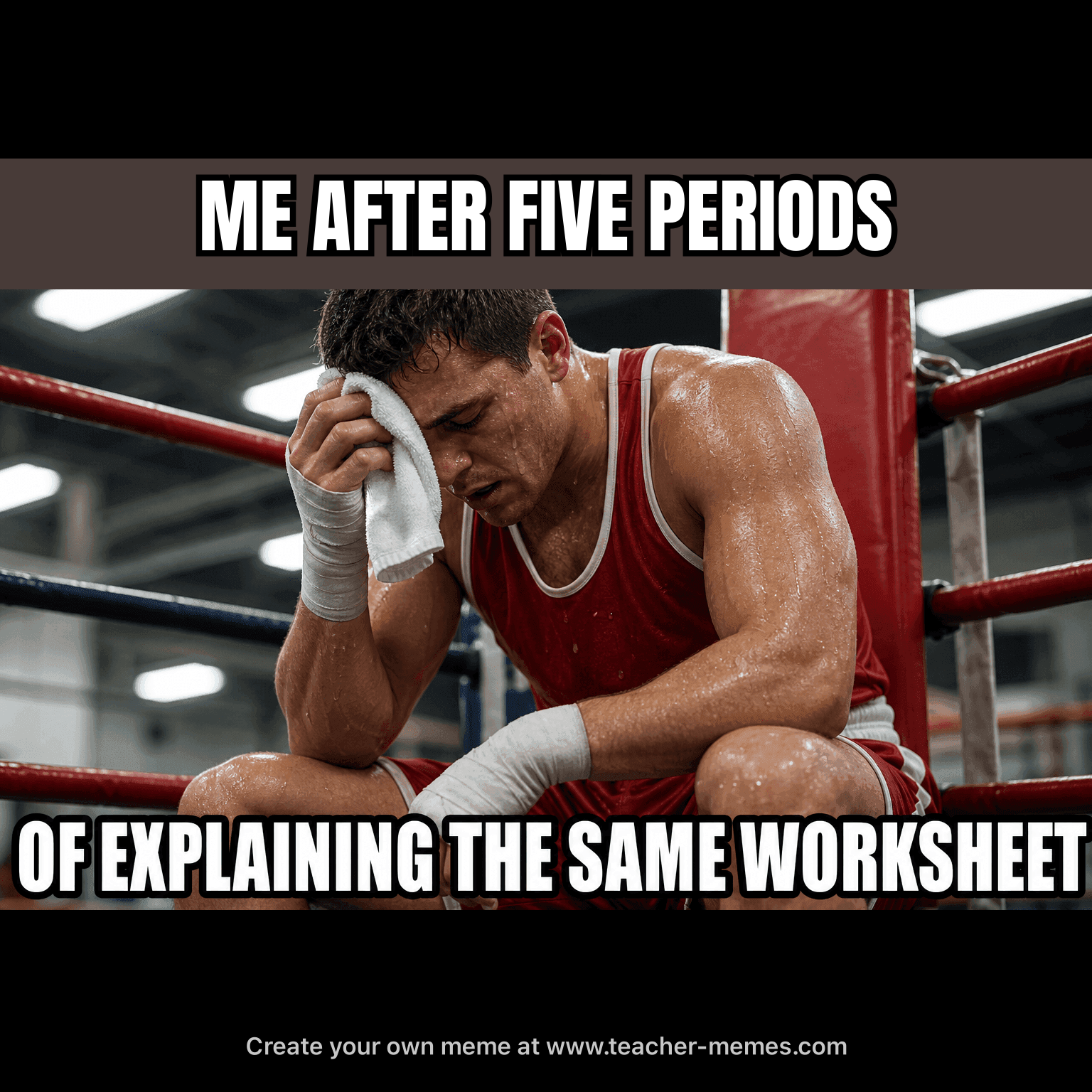 ME AFTER FIVE PERIODS / OF EXPLAINING THE SAME WORKSHEET