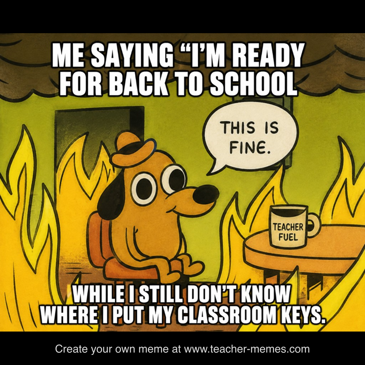 ME SAYING I'M READY FOR BACK TO SCHOOL / DON'T KNOW WHERE MY CLASSROOM KEYS ARE